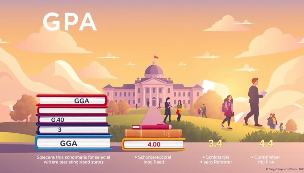 GPA requirements for scholarships